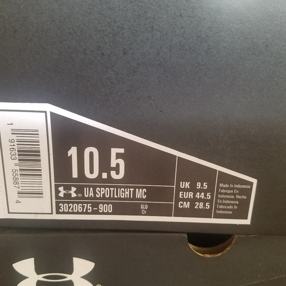 Under Armour Spotlight MC football cleats - Picture 3 of 5